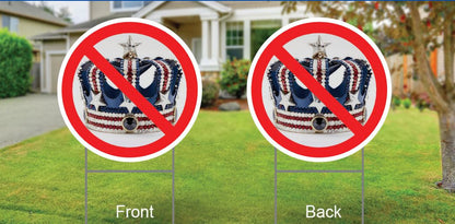 No Kings - Protest \ Yard Sign